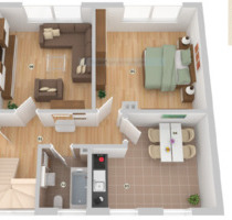 Wohnung 2 Zimmer Mersburdenstraße für Single oder Paar - Zülpich
