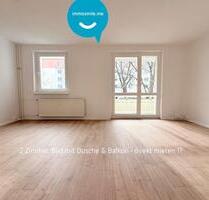 TOP • 2-Zimmer Wohnung • in Kappel • Balkon • Laminat • Bad mit Dusche • gleich anschauen & mieten!? - Chemnitz Kapellenberg
