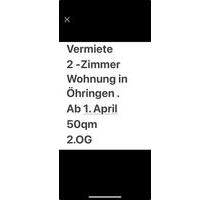 2 zimmer whg öhringen ab sofort möbliert
