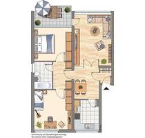 Was will man mehr? 76m² aufgeteilt auf 3-Zimmer + Balkon - Recklinghausen Berghausen