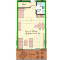 1,5 Zimmer Volkertsausen, Neubau energieeffizient nachhaltig - Volkertshausen