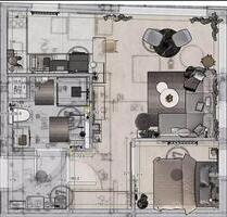 Helle 2 Zimmer 40 m² Wohnung zur Miete - Stuttgart Stuttgart-West