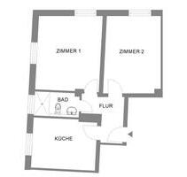2 Zimmer Wohnung - 670,00 EUR Kaltmiete, ca.  58,00 m² in Braunschweig (PLZ: 38106) Nordstadt