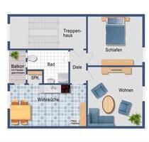 2 Zimmer Wohnung, KDB, Loddgia Erstbezug nach Sanierung - Köln Kalk