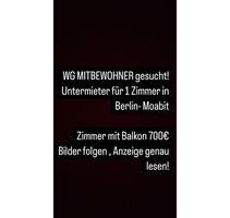 Untermieter für 1 Zimmer, WG IN MOABIT - Berlin Spandau