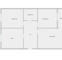 3 Zimmer Wohnung mit Balkon - 400,00 EUR Kaltmiete, in Gelsenkirchen (PLZ: 45886) Ückendorf