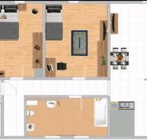 Wohnung 3-Zimmer (1.OG) mit EBK im Dachgeschoss - Obernburg am Main