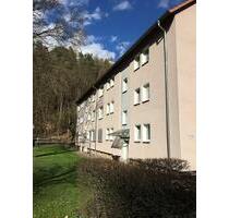 Praktisch wohnen: 3 Zimmer mit Badewanne und Balkon im Erdgeschoss - Bad Hersfeld