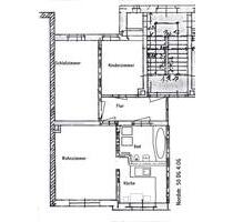 3 Zimmer Raum Wohnung, ruhige Lage, Wanne - Altenburg