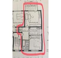 2,5 Zimmer Mietwohnung 56qm - 670,00 EUR Kaltmiete, ca.  56,00 m² in Essen (PLZ: 45355) Stadtbezirk IV
