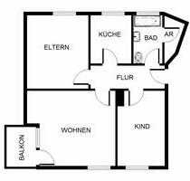 Jetzt sofort anmieten! 3-Zimmer mit Tageslichtbad und Balkon - Gelsenkirchen Gelsenkirchen-Nord
