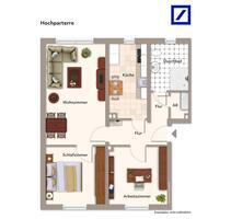 3-Zimmer Wohnung in Stücken - 905,00 EUR Kaltmiete, ca.  67,00 m² in Michendorf (PLZ: 14552)