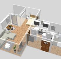 Schöne 1,5 Zimmer Wohnung mit Balkon + TG + Sauna + Schwimmbad - Coburg