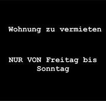1 Zimmer Wohnung von Fr. - So. zu vermieten - Ingolstadt Nordost