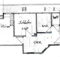 2-Zimmer Wohnung - 470,00 EUR Kaltmiete, ca.  45,00 m² in Heßdorf (PLZ: 91093)