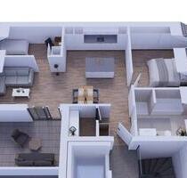 Erstbezug Neubau 2-Zimmer Whg. im DG mit Aufzug und Balkon - Aschaffenburg Gailbach