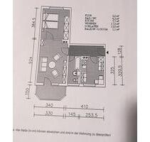 Bannewitz 2 Zimmer Wohnung Hochparterre 48m² Nachmieter
