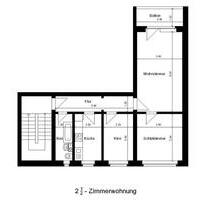 Schöne 2,5 Zimmer Wohnung im Erdgeschoss mit sonnigen Balkon - Hagenow
