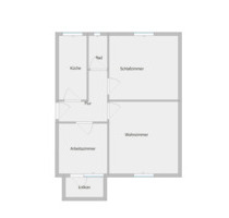 3 Zimmer Erdgeschoss Wohnung mit Balkon - Gelsenkirchen Gelsenkirchen-Mitte