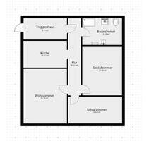 3-Zimmer Wohnung mit Einbauküche, in Salza an der Hauptstraße - Nordhausen