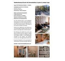Schöne 2 Zimmer Wohnung f.max 2 Personen,möbliert in Großhadern - München