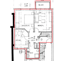 3-Zimmer Wohnung 80m² Gronau-Epe ; Südbalkon zum Park , 2. OG - Gronau (Westfahlen)