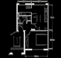 2. Zimmer Wohnung in Beckum - 370,00 EUR Kaltmiete, ca.  41,00 m² in Beckum (PLZ: 59269)