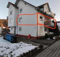 2-Zimmer Wohnung mit Balkon und 2 Parkplätzen - Wellendingen