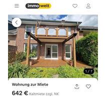 2 Zimmer Single Wohnung mit Terrasse Mülheim Ruhr ab sofort frei - Mülheim an der Ruhr Linksruhr