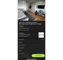 1 Zimmer Wohnung mit Skyline Überblick Frankfurt‼️‼️ - Frankfurt am Main Rödelheim