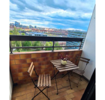 1 Zimmer Wohnung möbliert mit Balkon im 13. Stock - Nürnberg Altstadt, St. Lorenz