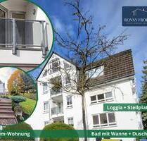 Komfortables Wohnen in Chemnitz Rabenstein: 3 Zimmer Wohnung, Loggia, Stellplatz, Wanne und Dusche