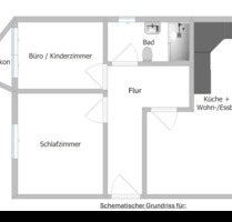 Kernsanierte 3-Zimmer Wohnung, Balkon, EBK, Erstbezug, Kernst.,#3 - Paderborn Univiertel