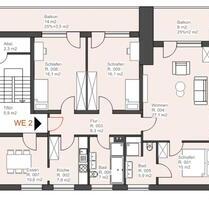 4-Zimmer Wohnung, Küche, 2xBad, 1.OG in Bester Lage in Beelen