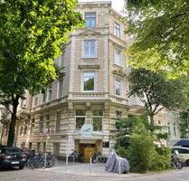 Rotherbaum: Schöner 3½ -Zimmer Altbau in Uni-Nähe: Wohnbüro Praxis Atelier - Hamburg