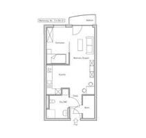 Tuttlingen: Schöne 2 Zimmer Wohnung in der Seniorenwohnanlage