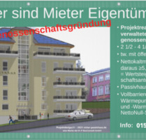 Projektierte genossenschaftliche 2 - 4 Raum-Mietwohnung - Wuppertal Gemarkung Barmen