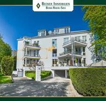 Moderne 2-Zimmer Wohnung mit 2 Sonnenbalkonen & TG-Stellplatz in 1. Rheinlage von Bonn - Rüngsdorf