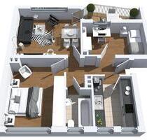 3-Zimmer im Erdgeschoss mit Balkon und Duschbad - Herne Sodingen