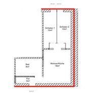 Perfekt für Studenten - 2 Zimmer - Kellerwohnung ab den 1.10 - Hamburg Wandsbek