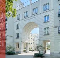 Heinrich-Heine-Gärten: repräsentative 3-Zimmer Wohnung mit großer Dachterrasse in Düsseldorf