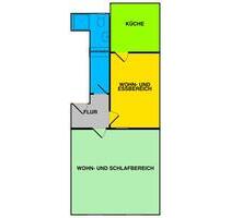 2 Zimmer 55qm Wohnung Innenstadt Nähe Kindergarten Schule - Hof Altstadt