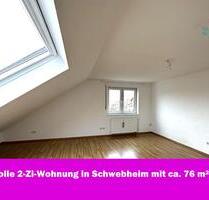 Helle 2-Zimmer Dachgeschosswohnung in Schwebheim