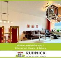 RUDNICK bietet MÖBLIERT – 4 Zimmer mit Charme + 2 Balkone - Wunstorf