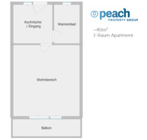 ~ Apartment in urbaner Lage mit Balkon und Dusche ~ - Essen Stadtbezirk III