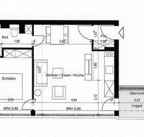 Lichtdurchflutete Neuwertige 2-Zimmer Wohnung - Mit Parkettboden - Köln Rodenkirchen