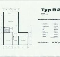 Wohnung zu vermieten! - 950,00&nbsp;EUR Kaltmiete, ca.&nbsp; 78,00&nbsp;m&sup2; in Sankt Augustin (PLZ: 53757)