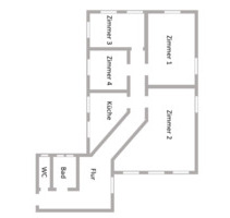 4-Zimmer-Wohnung (WG geeignet) mit 138 qm in Lichtenfels zu verm.
