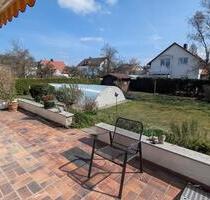 3,5 Zimmer Wohnung 98m² mit Terrasse und 500m² Garten mit Pool - Olching