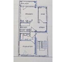3 Zimmer Wohnung in Thurm-Mülsen zu vermieten